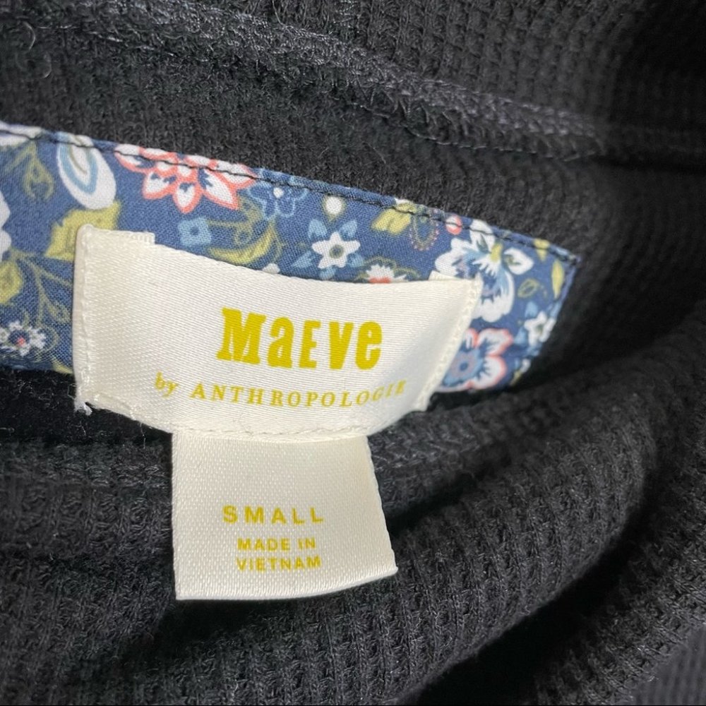 Anthropologie Maeve Ainsley Thermal Turtleneck Top - Picture 7 of 7